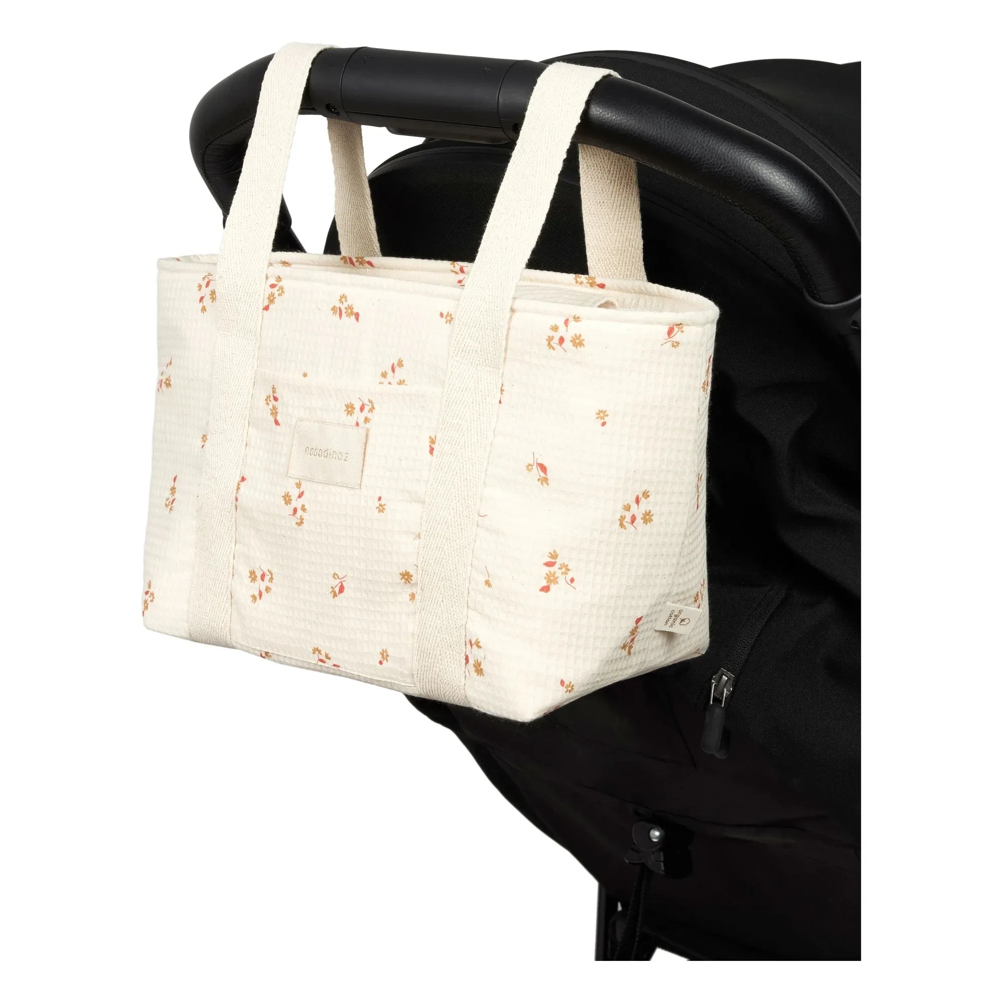 Nobodinoz - Bolso organizador de cochecito Opera Lily | Crudo
