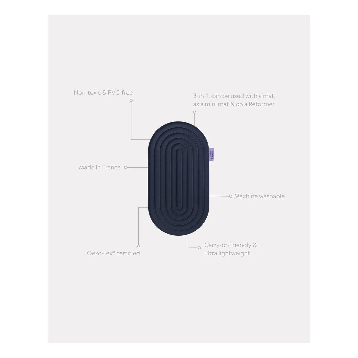 Hercule Studio - Galé Comfort Pad | Azul marino