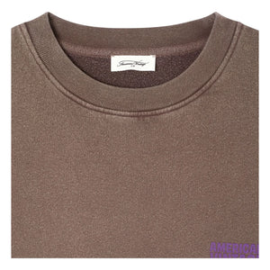 American Vintage - Sudadera de algodón Plizzy | Marrón