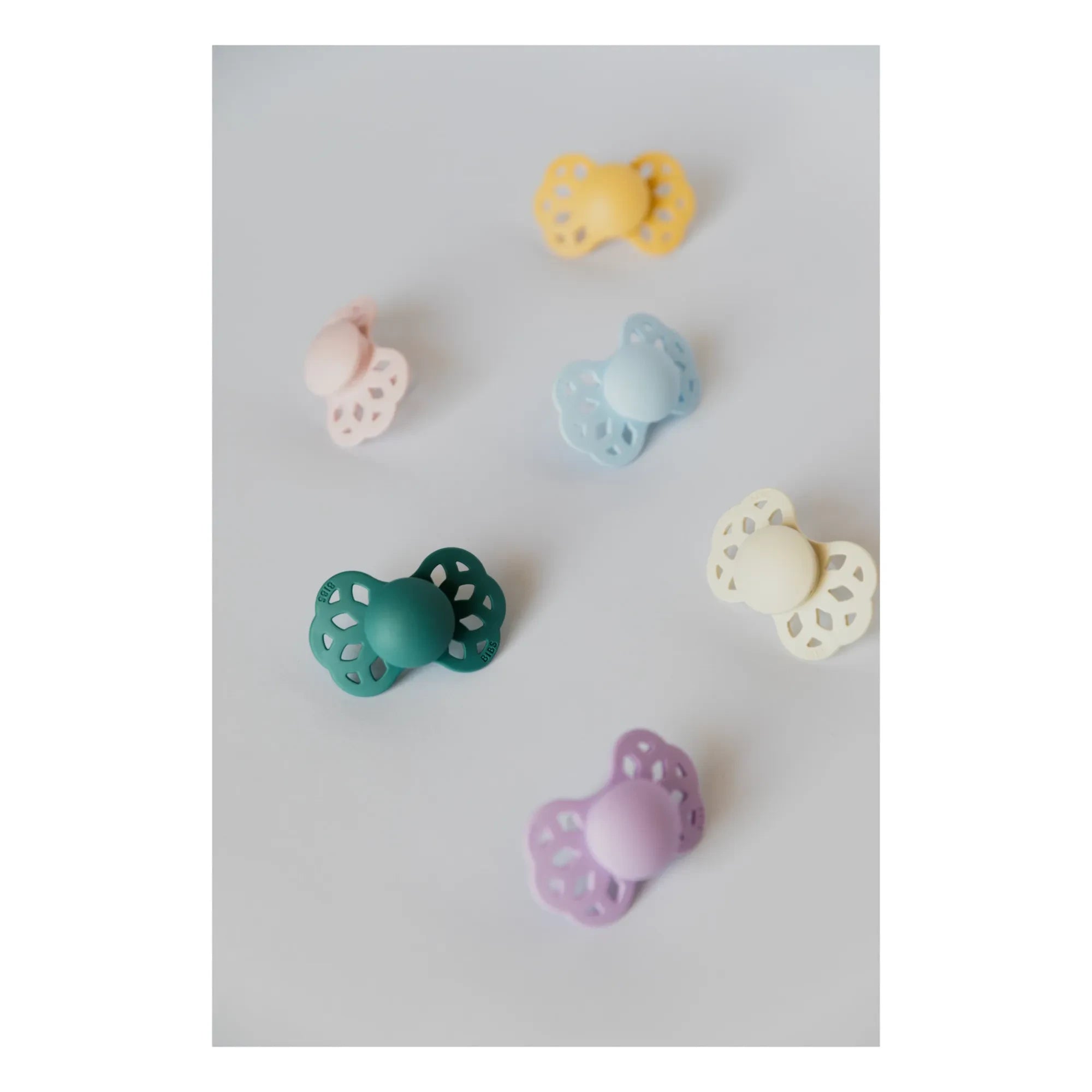 Bibs - Chupetes anatómicos Infinity - Set de 2 | Terracota