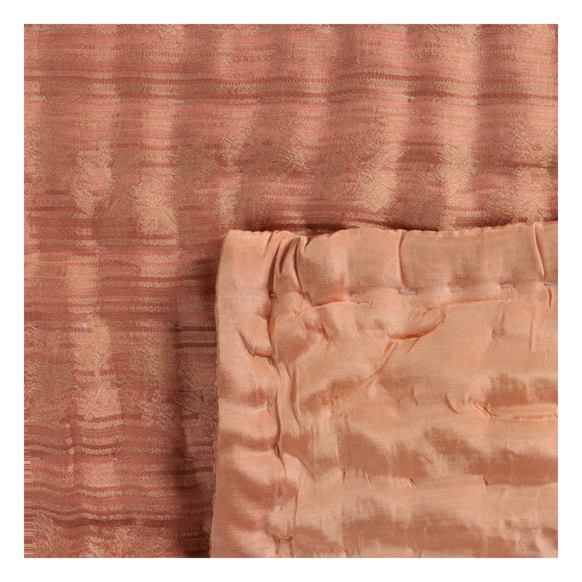 Le Monde Sauvage - Ritournelle fular de seda | Rosa empolvado