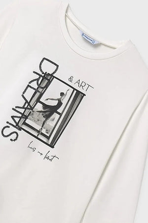 Blusa de manga larga Mayoral para niños