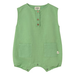 Cozmo - Milo Lin Pantalones Cortos | Verde Prado