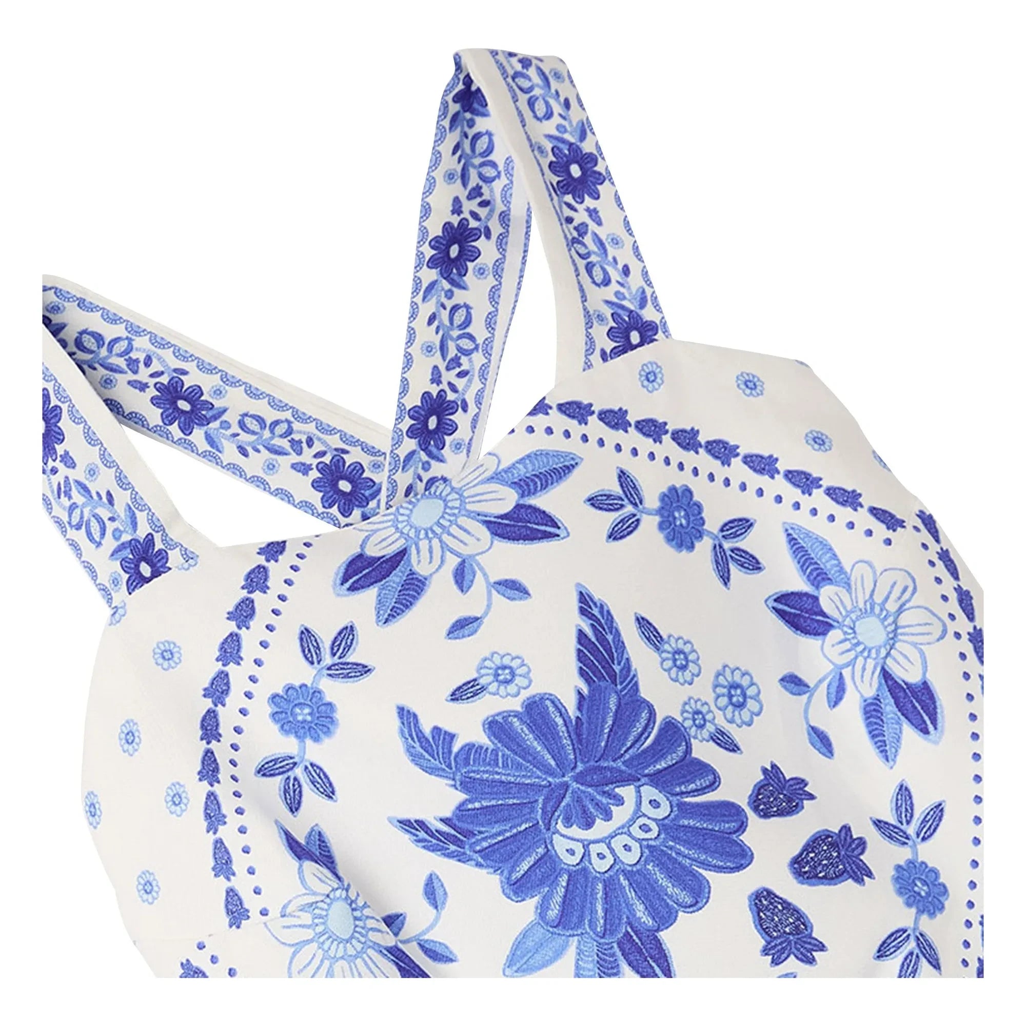 Fabula - Vestido Cut Fleurs | Azul