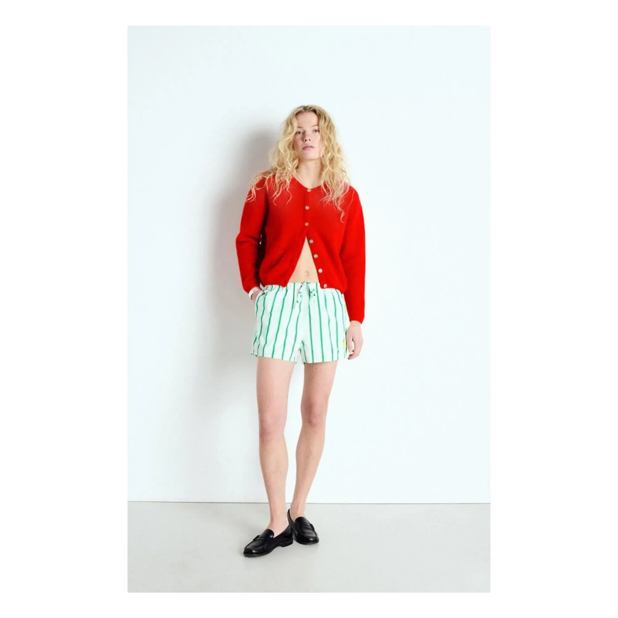 American Vintage - Chaleco de alpaca y lana Vitow | Rojo