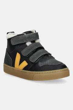 Zapatillas de piel Veja Small V-10 Mid Winter para niños