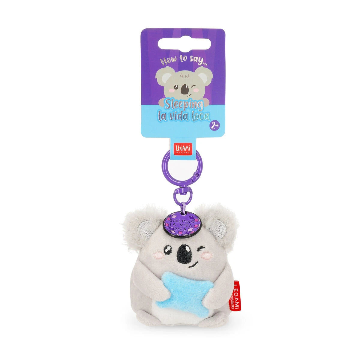 Legami - Llavero de Peluche de Koala - ¡Súper Suave y Pequeño!