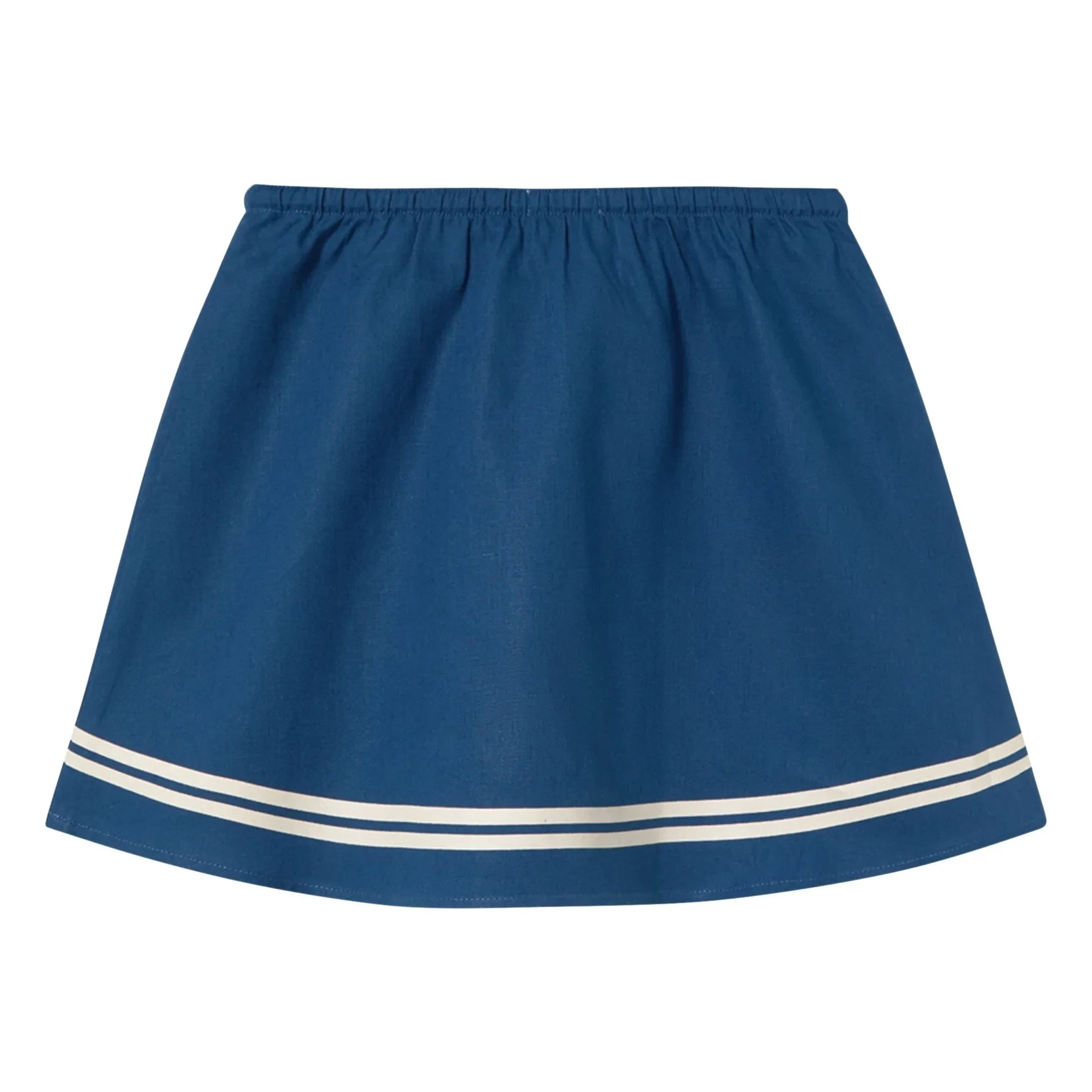 Tinycottons - Falda de lino | Azul marino