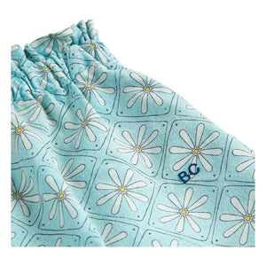 Bobo Choses - Falda-short de algodón orgánico Daisy | Azul claro