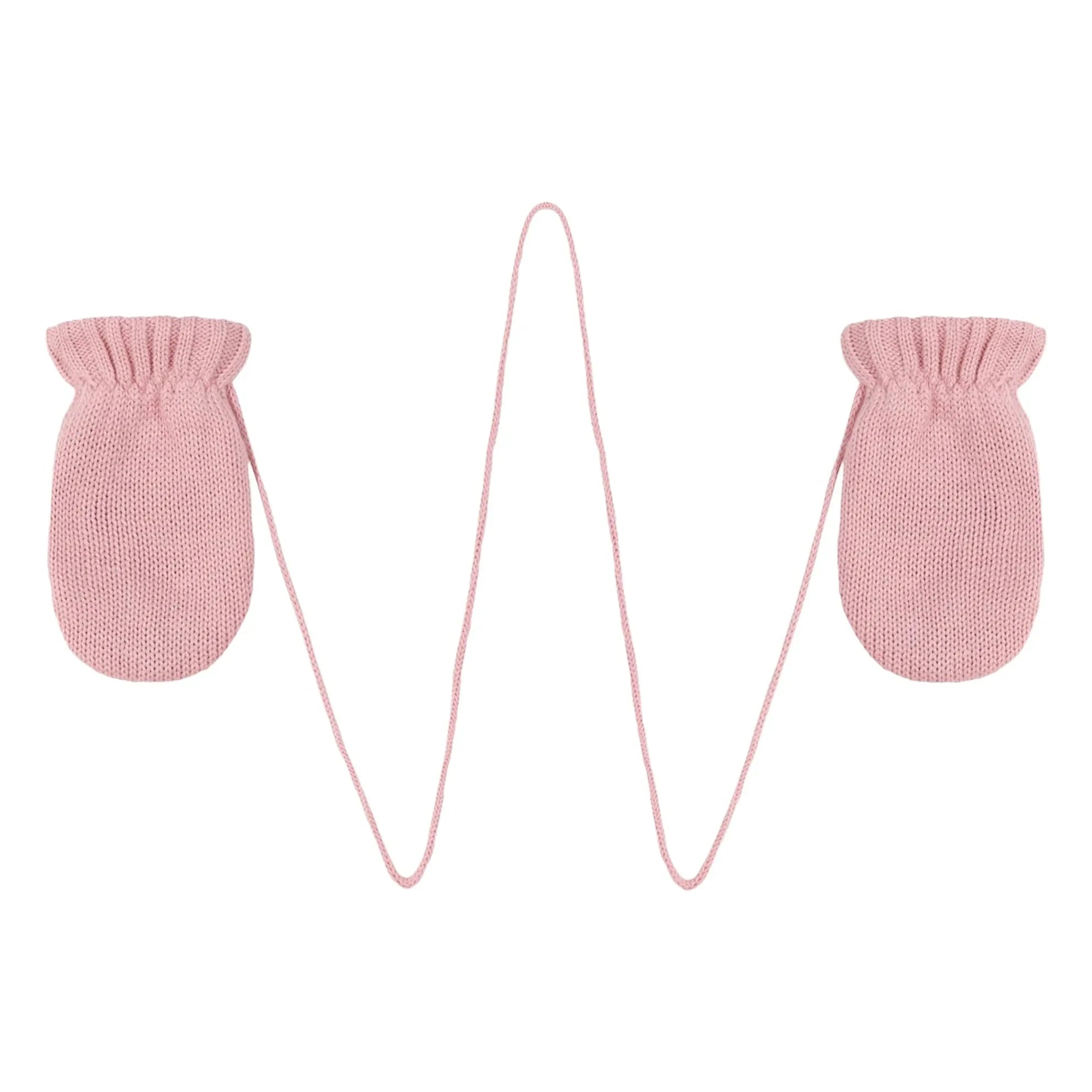 Petit Bateau - Guantes de punto | Rosa