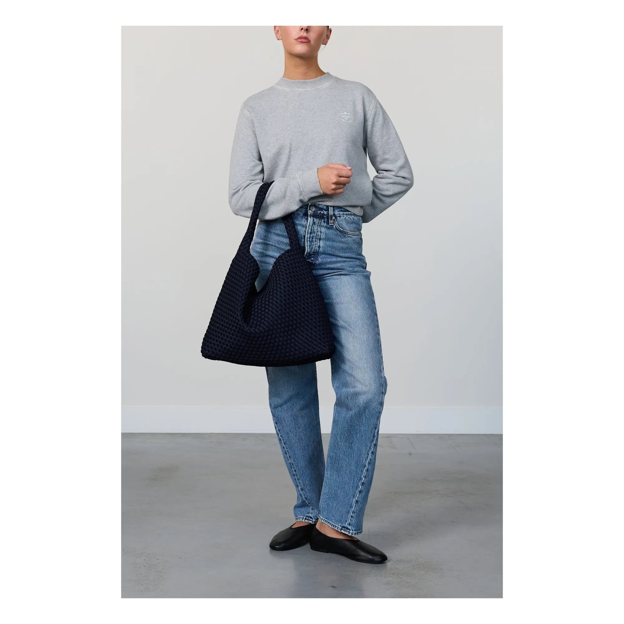 Marrea - Bolso cubo grande Marrea | Azul noche