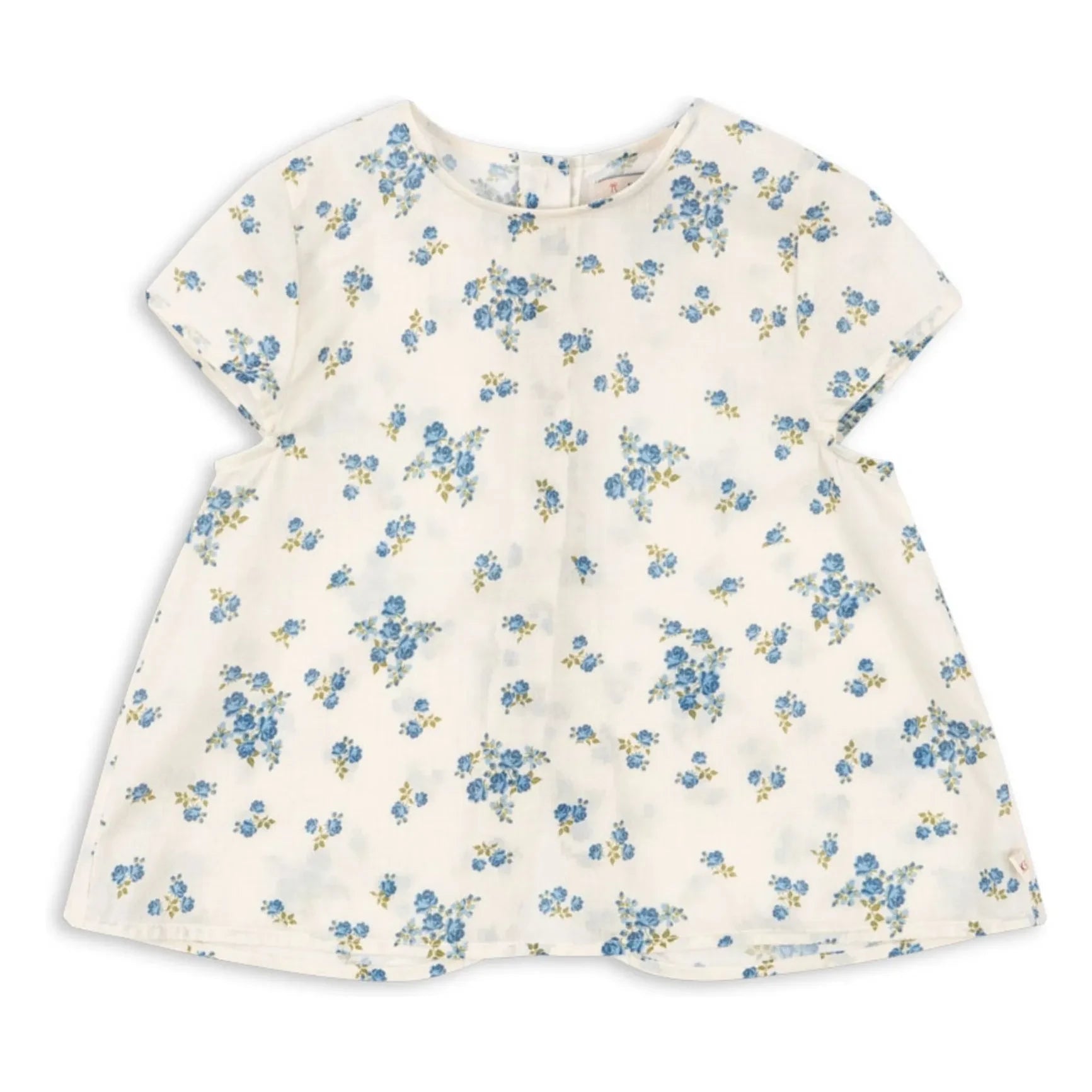 Konges Sløjd - Blusa Pacey Berry de Algodón Orgánico | Crudo