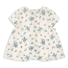Konges Sløjd - Blusa Pacey Berry de Algodón Orgánico | Crudo