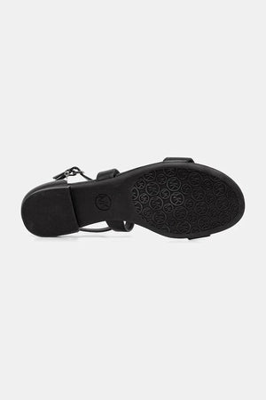 MICHAEL Michael Kors sandalias planas de piel para mujer Alexa Flex Flat Sandal