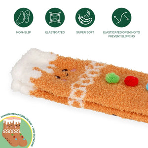 Legami - Medias Antideslizantes de Jengibre para Niños - ¡Una Combinación Perfecta!