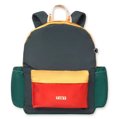 Tinycottons - Mochila con bloques de color | Azul oscuro