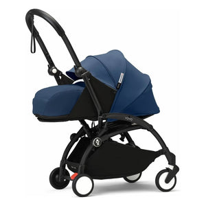 Stokke® - Cochecito YOYO³ completo 0+ y 6+ chasis negro | Air France Blue