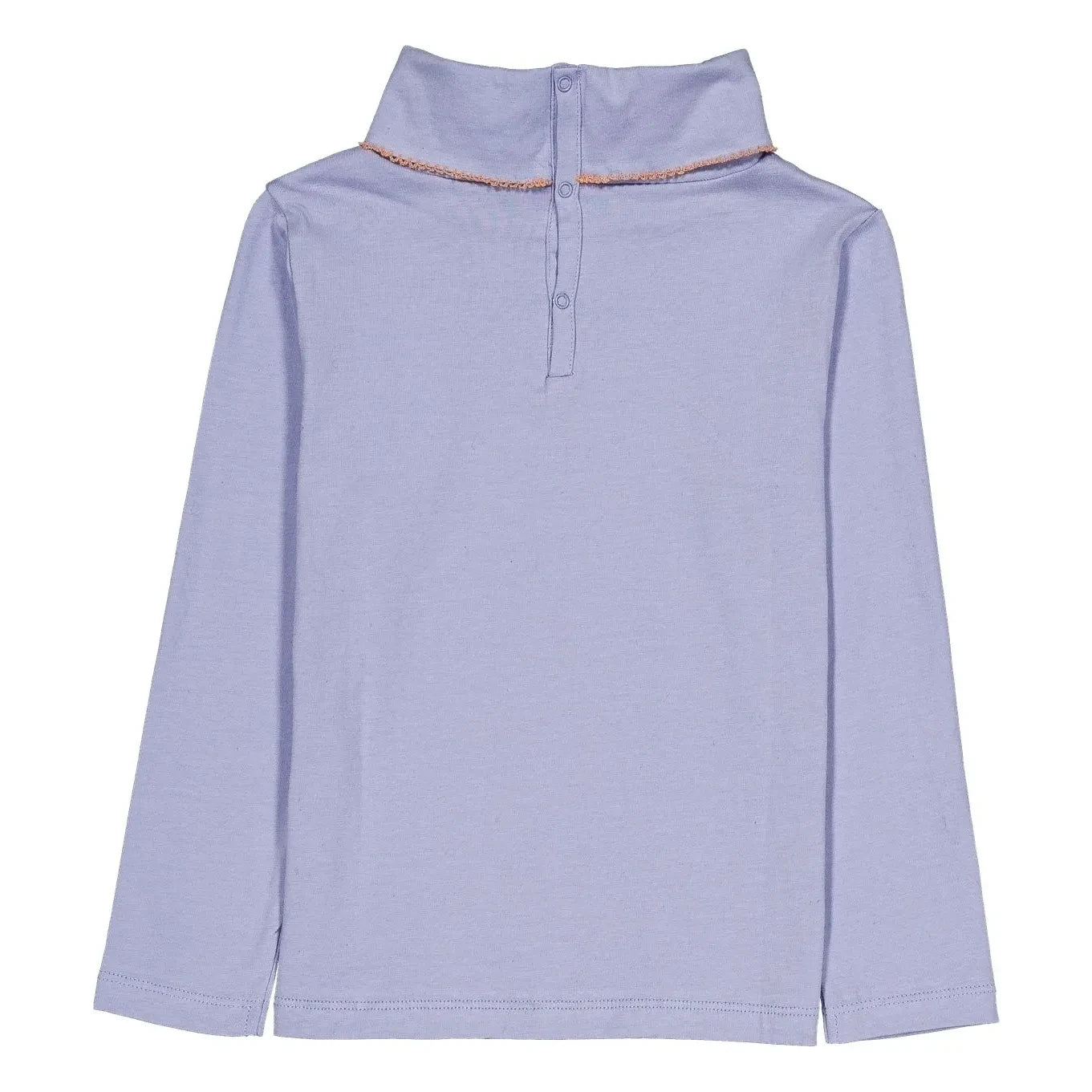Hola Simone - Cuello alto Twiggy de algodón orgánico, monocromático | Lavanda