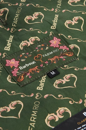 Abrigo para perro Barbour x Farm Rio