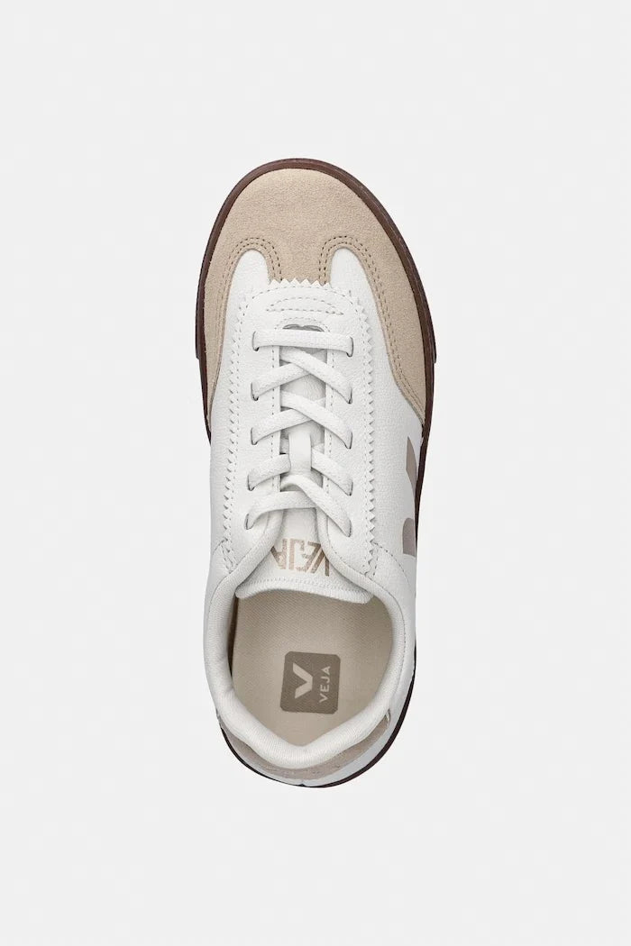 Zapatillas deportivas de cuero Veja Small Volley para niños