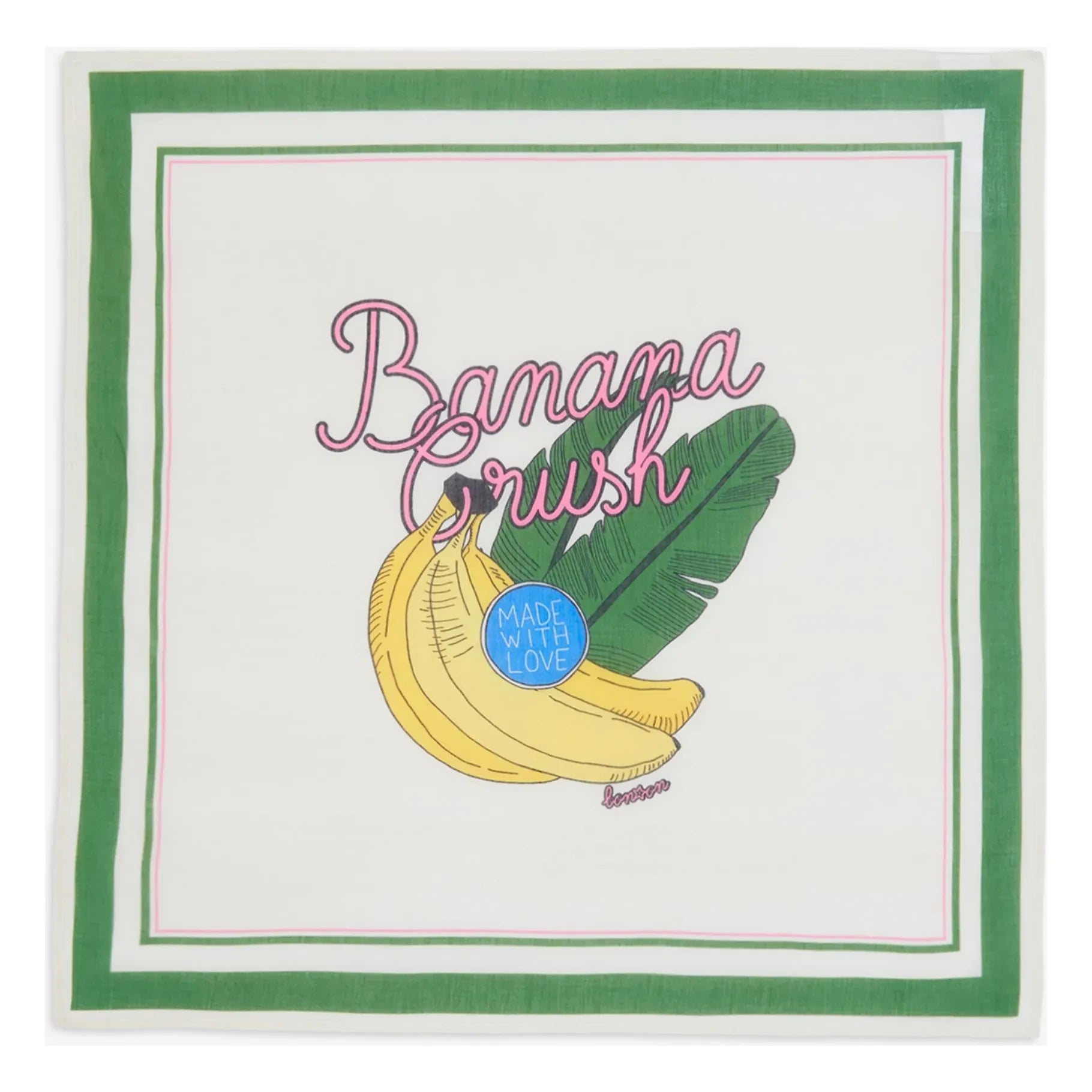 Bonton - Chal de plátano | Crudo