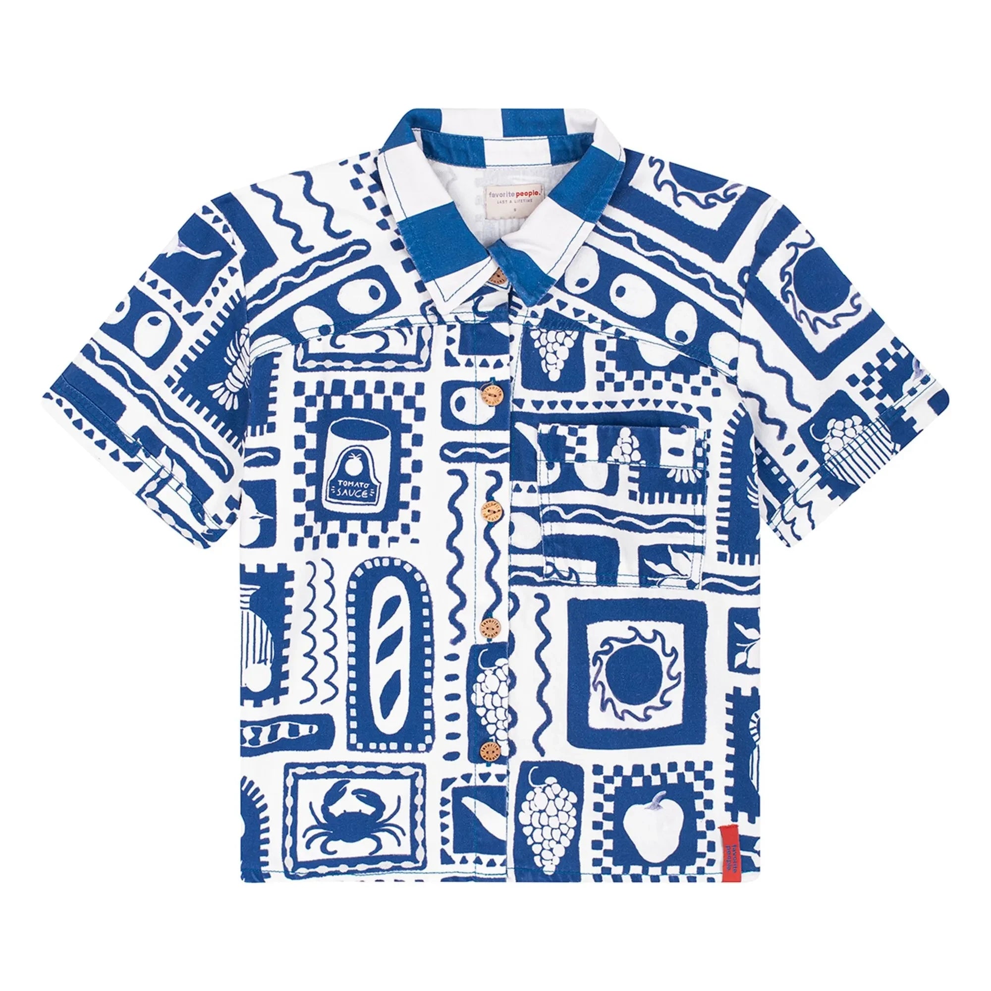 Favorite People - Camisa Positano Olives - Colección de mujer | Mavi