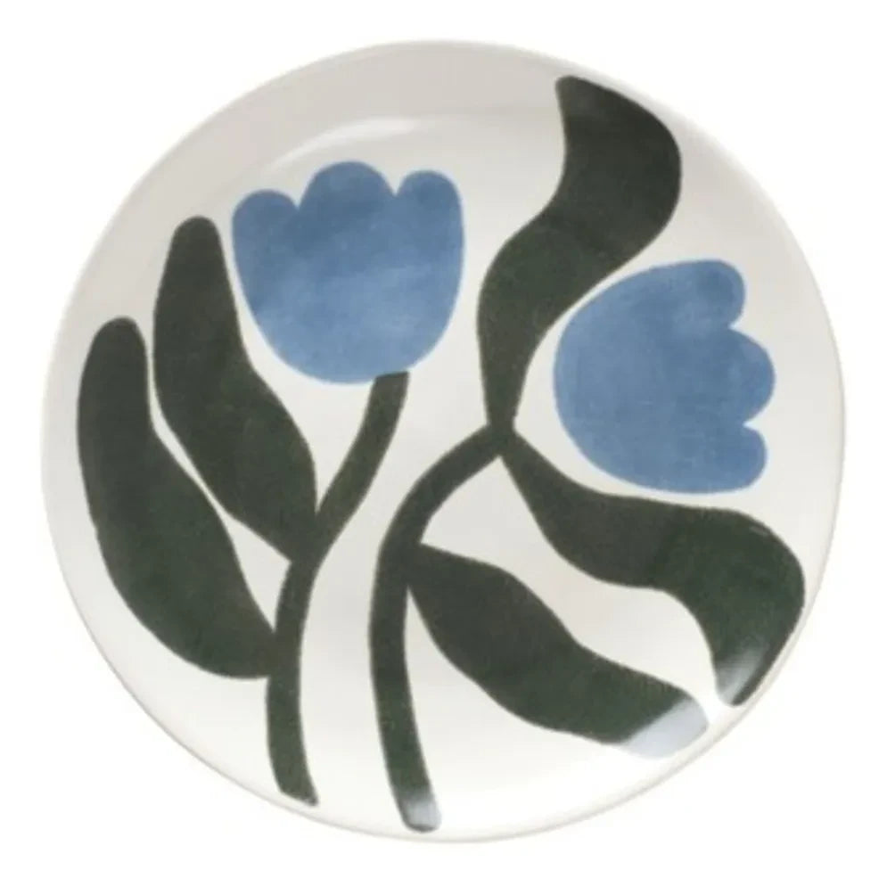 Broste Copenhagen - Plato de postre Dora | Azul
