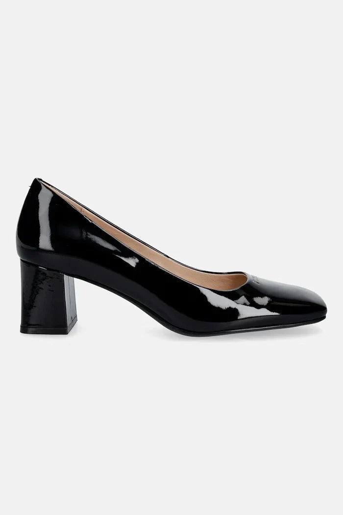 Zapatos de tacón grueso de piel Furla Solid