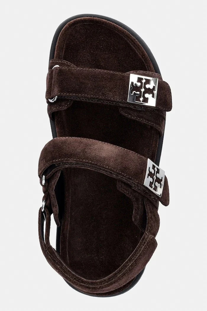 Tory Burch Sandalias de Mujer de Ante Mellow Sport