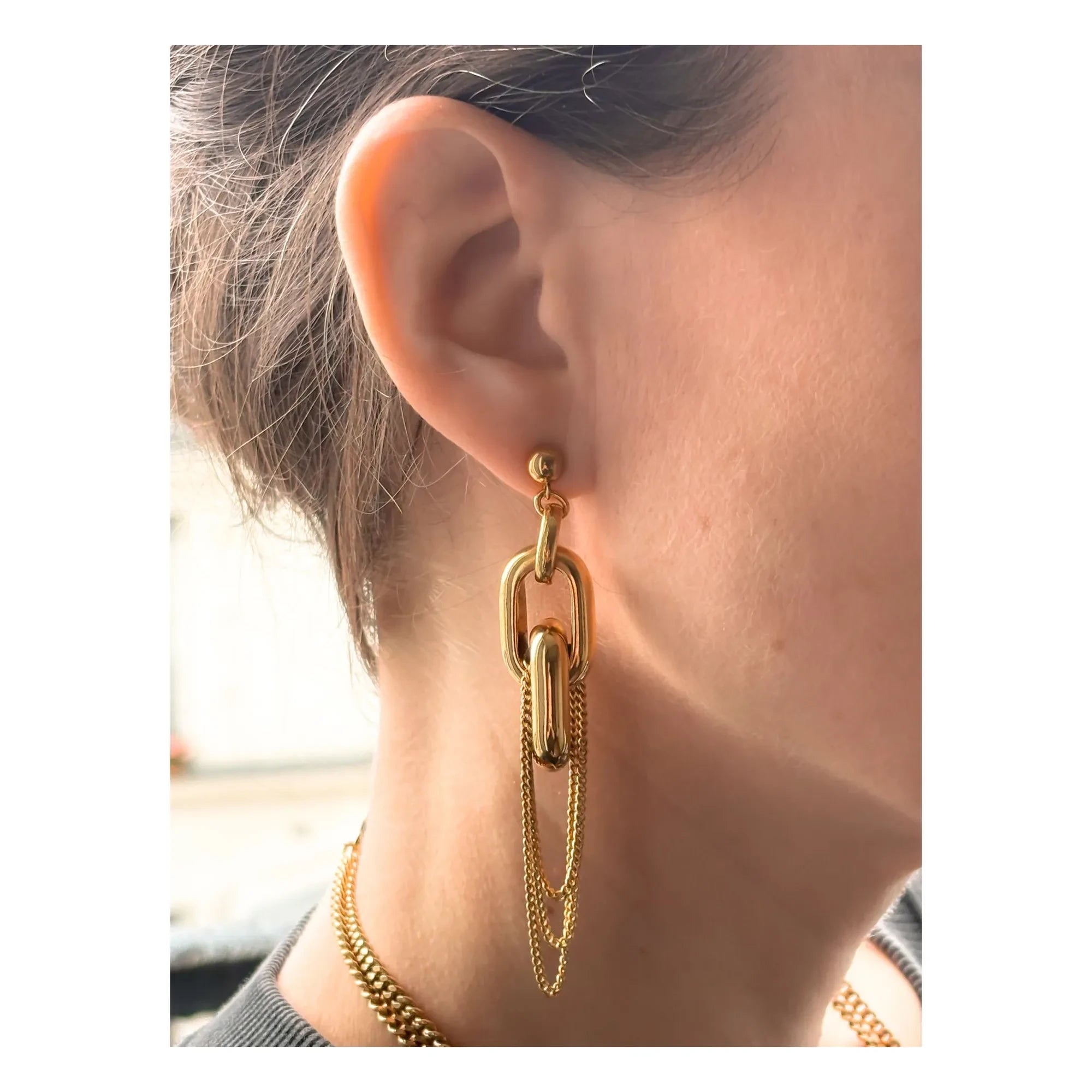 Perrine Taverniti - Pendientes Caron | Oro