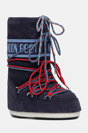 Moon Boot MB ICON SUEDE LACES Botas de Invierno de Ante para Niños