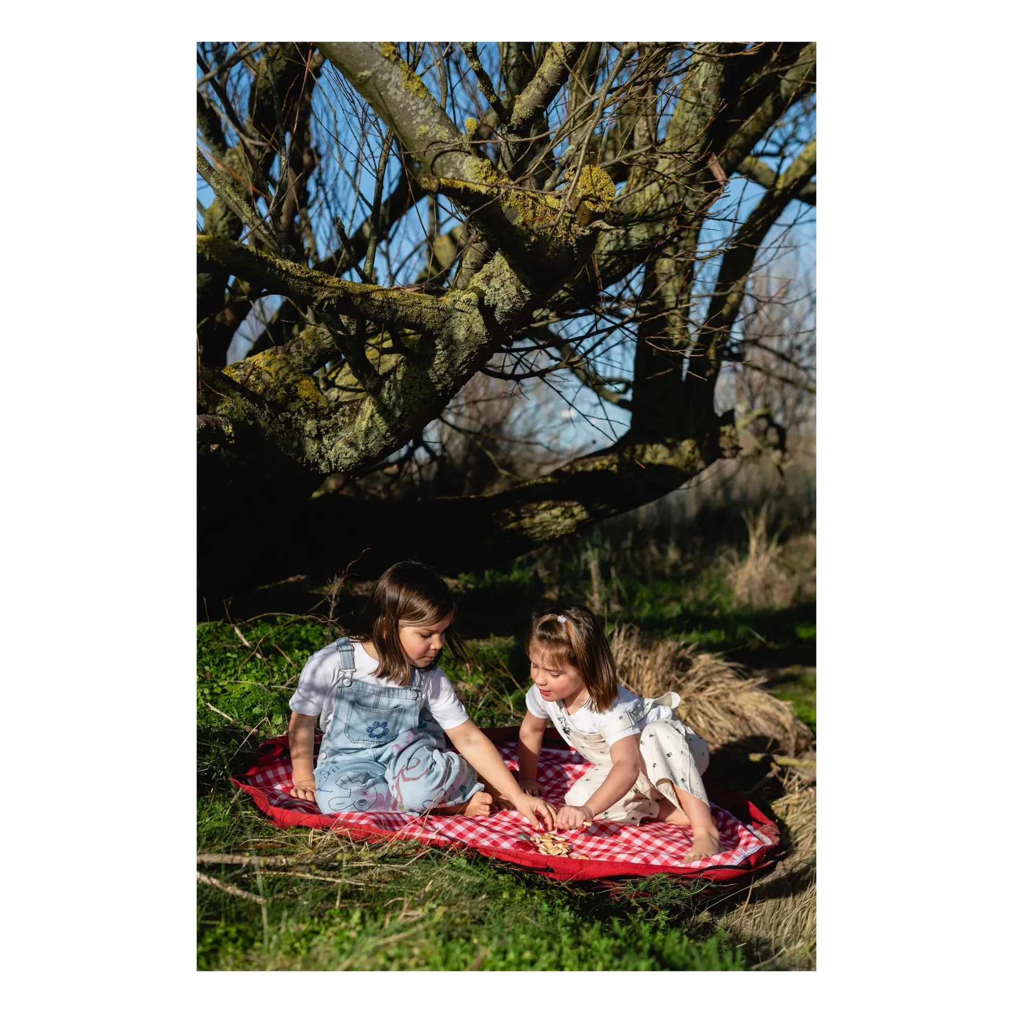 Play and Go - Bolsa/Manta de Juego para Exteriores Noomad - Picnic | Rojo