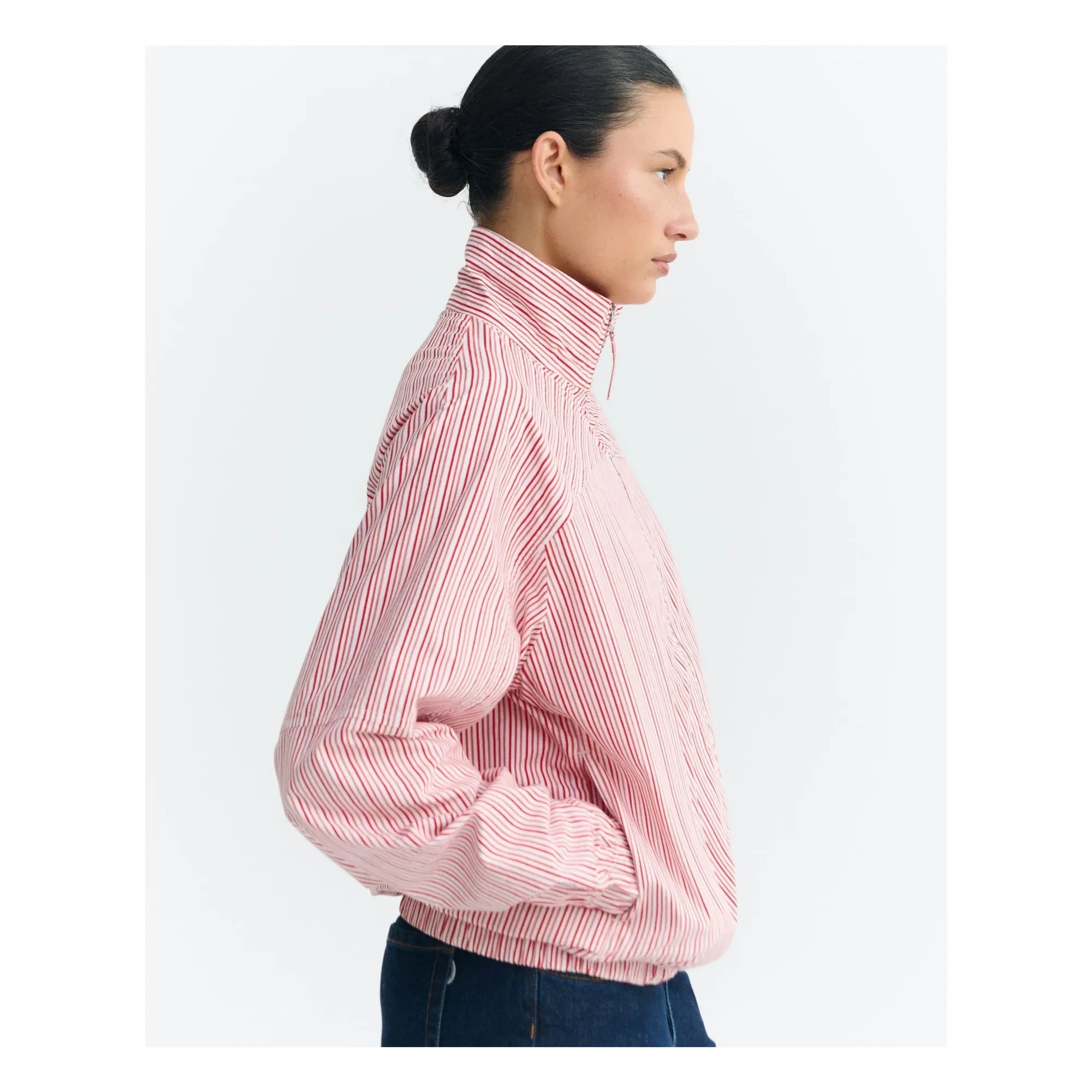 Thinking Mu - Chaqueta de algodón orgánico Monica | Rosa