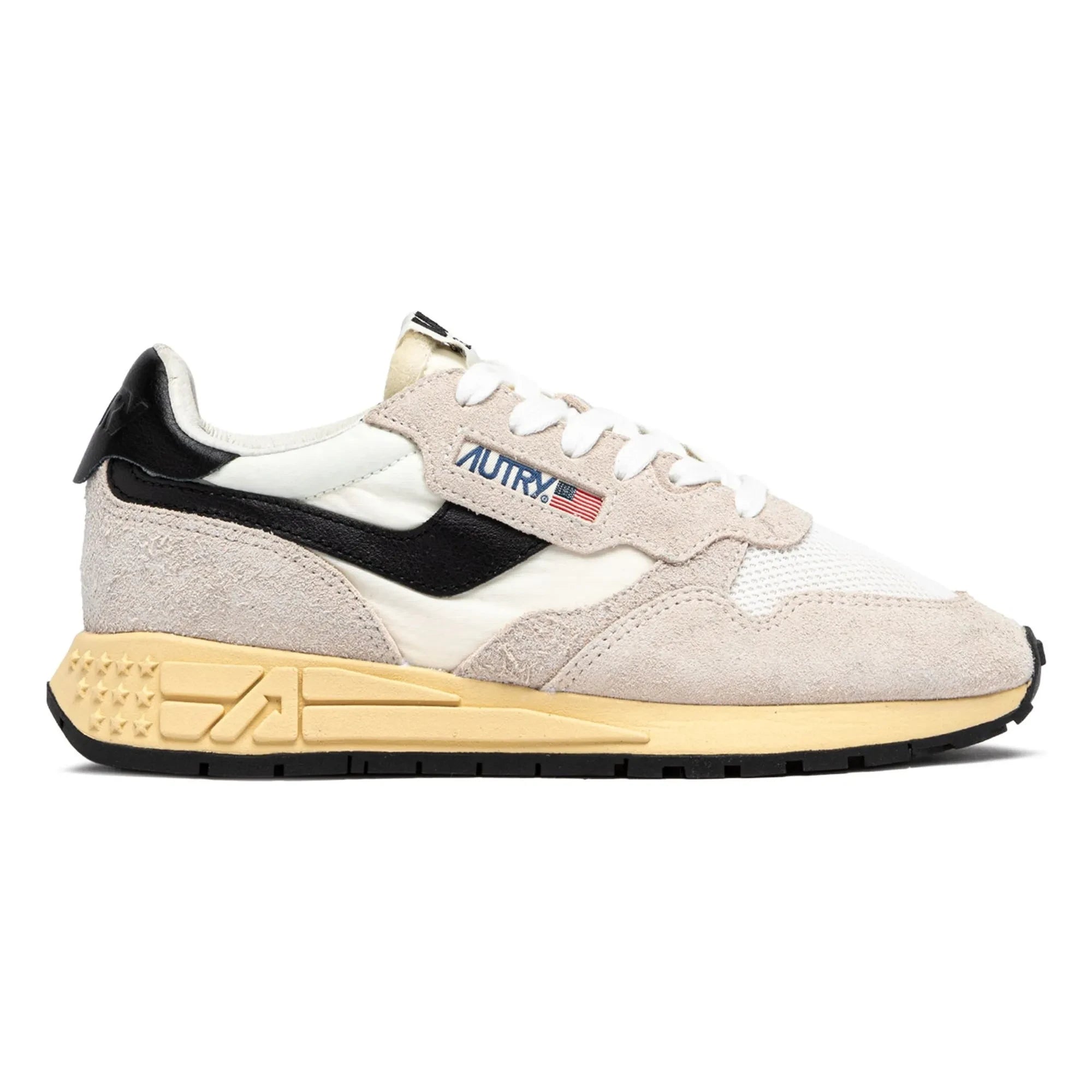 Autry - Zapatillas Reelwind Low Bicolor de Ante | Negro
