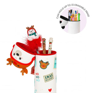 Legami - Estuche de silicona 2 en 1 para Navidad oso polar - Kawaii