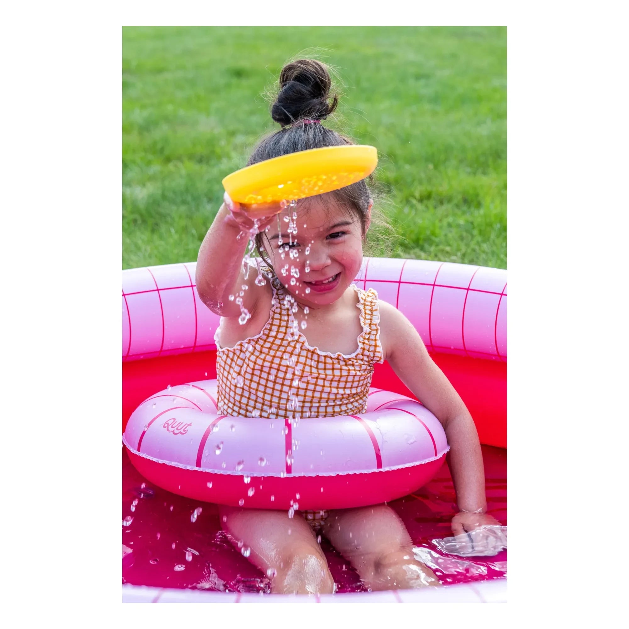 Quut - Flotador inflable | Rosa