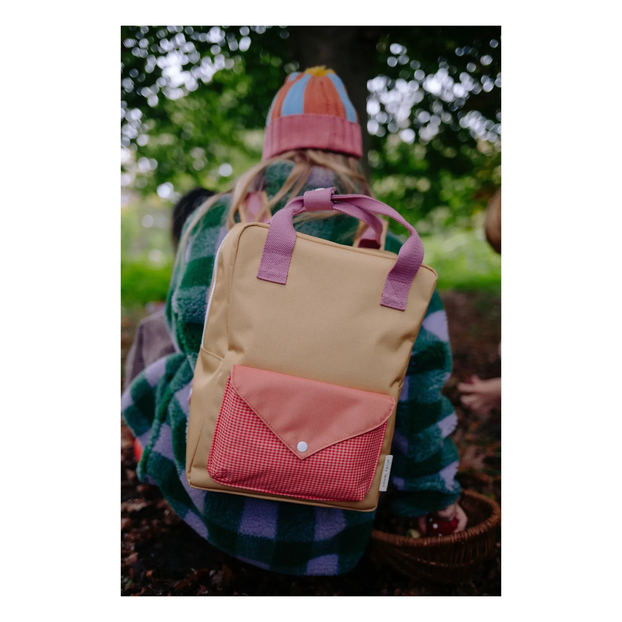 Sticky Lemon - Mochila tipo sobre mediana | Amarillo