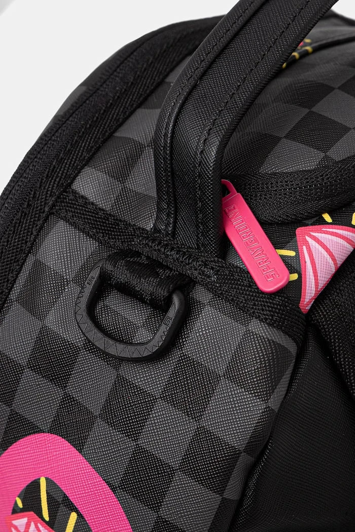 Sprayground - Gri Suni Deri Sırt Çantası 910B8790NSZ