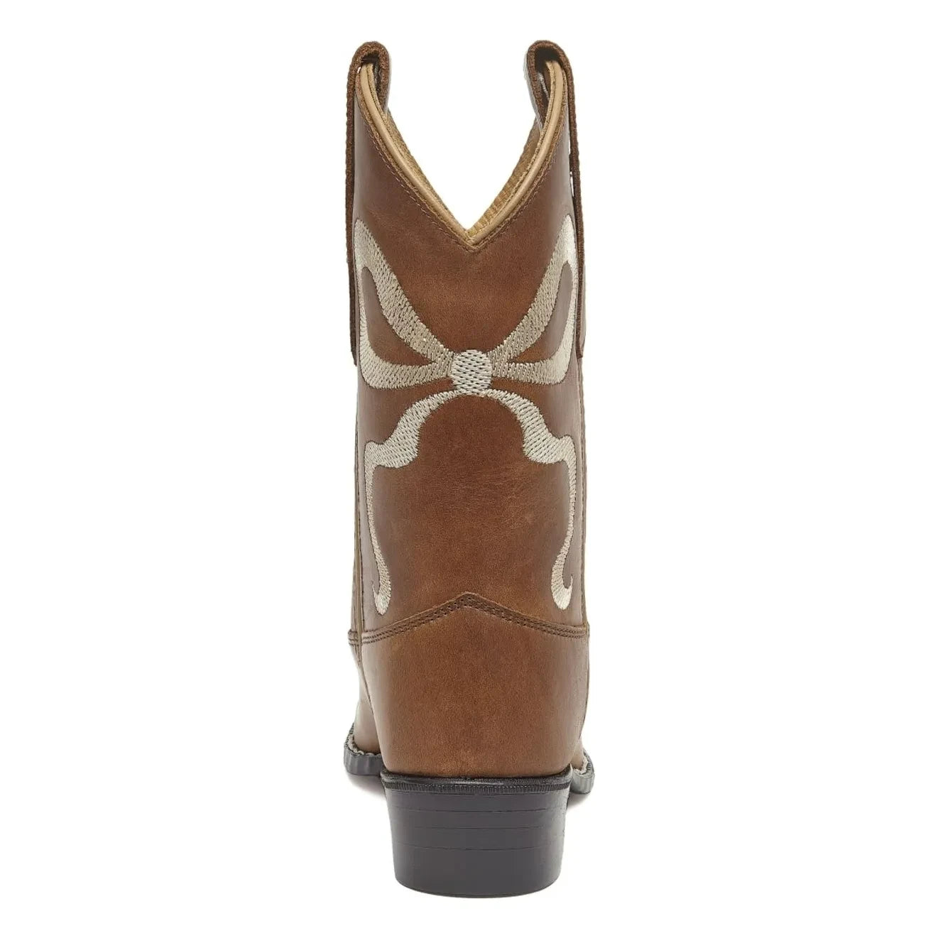 Bootstock - Botines de piel Bow | Marrón