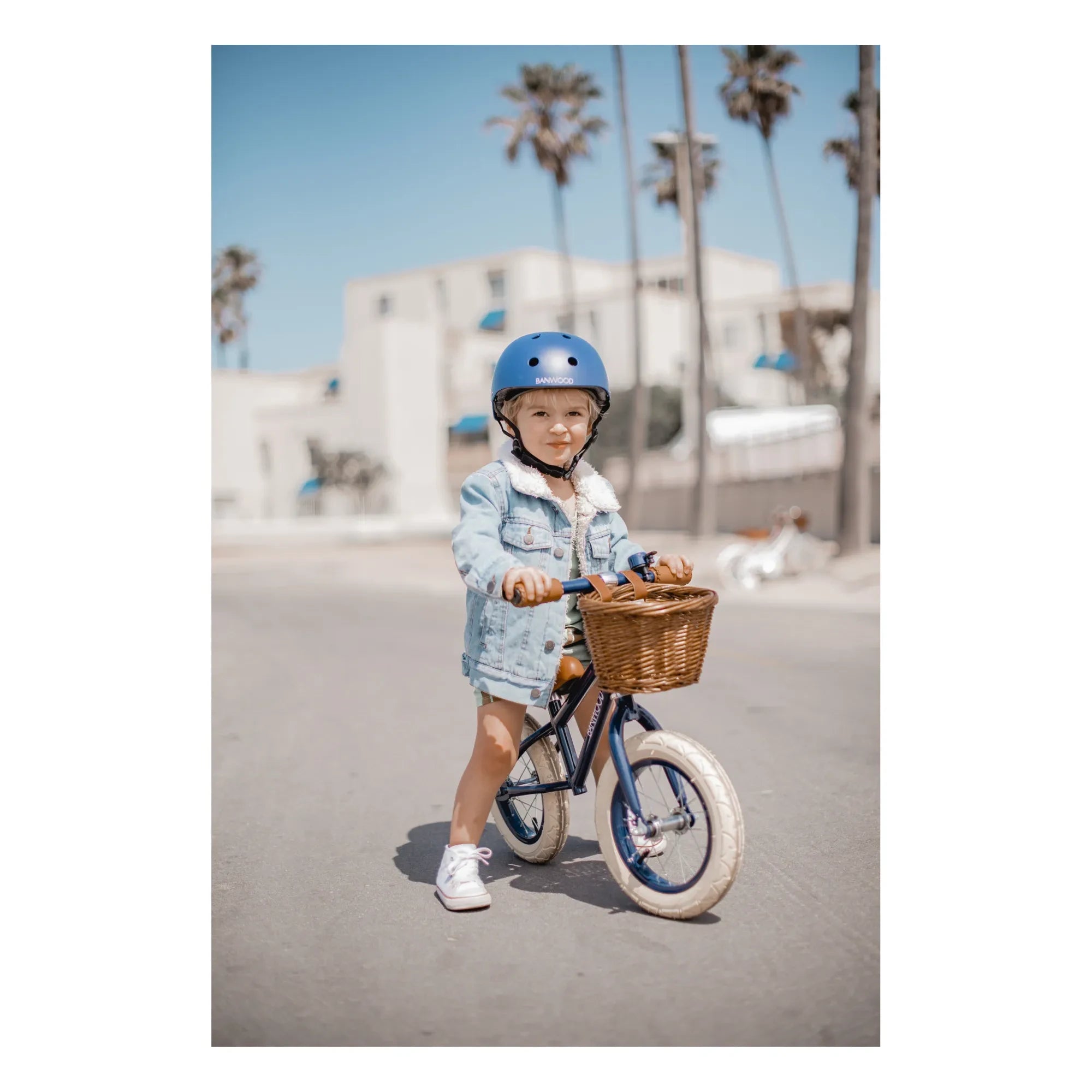 Banwood - Bicicleta de equilibrio Go First 12" | Azul