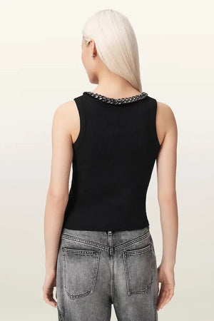 Top de algodón Lucy para mujer de AllSaints