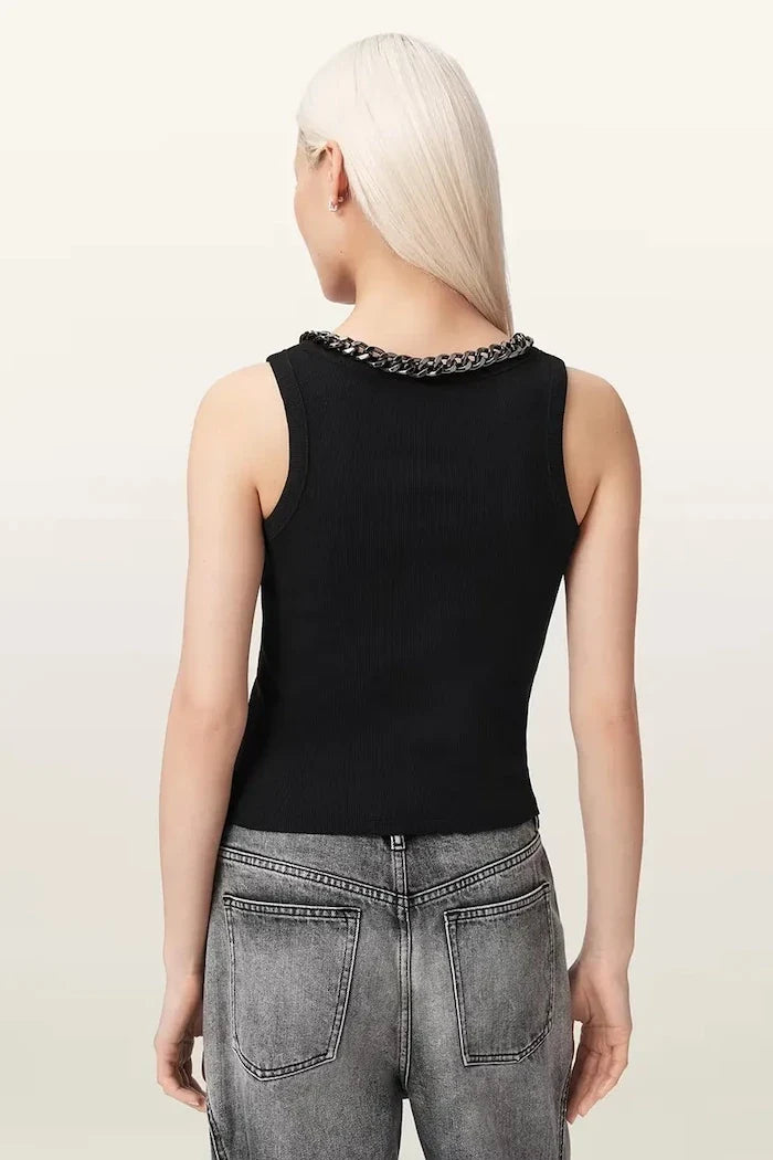 Top de algodón Lucy para mujer de AllSaints