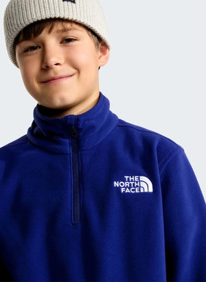 The North Face - Polar con Capucha Estilo Glacier | Azul Real