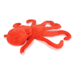 Bon Ton Toys - WWF - Pulpo de peluche | Rojo