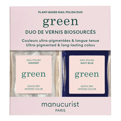 Manucurist - Set Dual de Esmaltes Diamante y Azul Marino