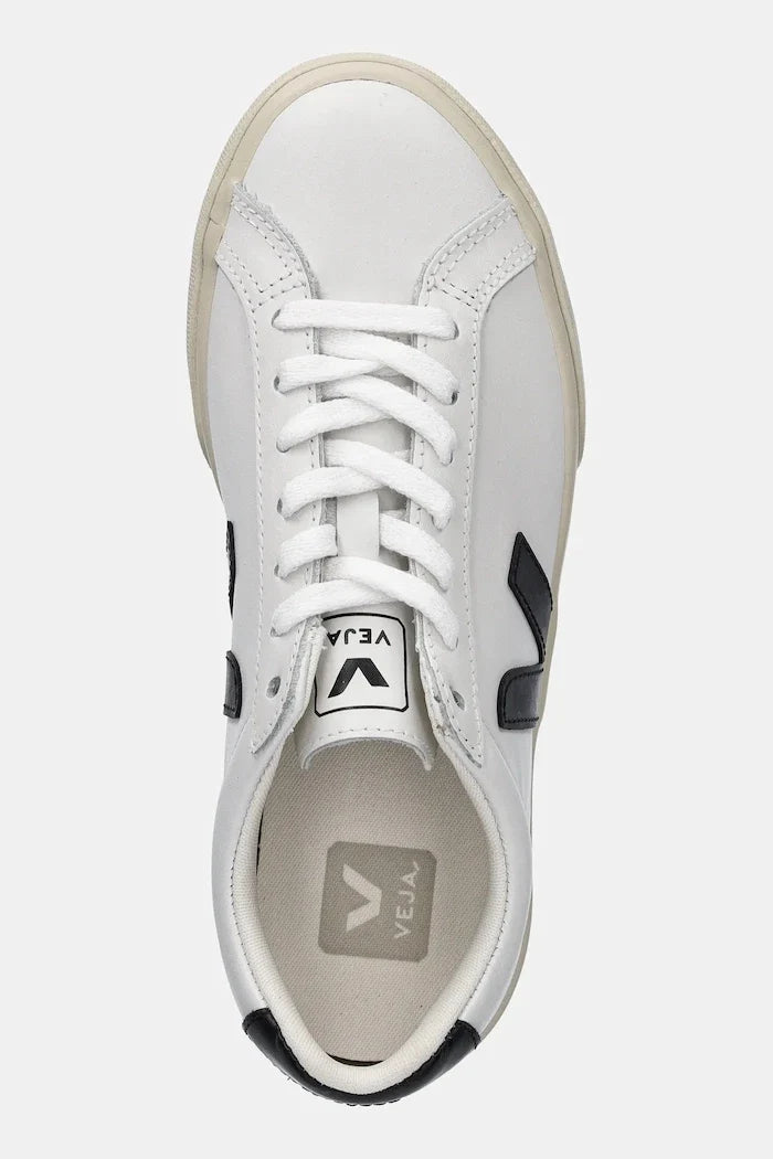 Zapatilla de Piel Veja Esplar Logo