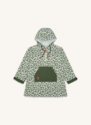 Hello Hossy - Chubasquero de leopardo | Verde