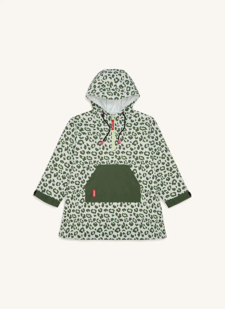 Hello Hossy - Chubasquero de leopardo | Verde