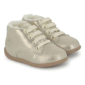 Pom d'Api - Botines Stand Up Derby Pelo | Oro