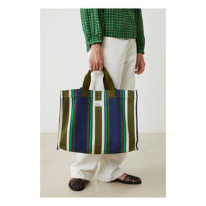 Moismont - Bolsa de Compras Bari N°46 Algodón | Azul marino